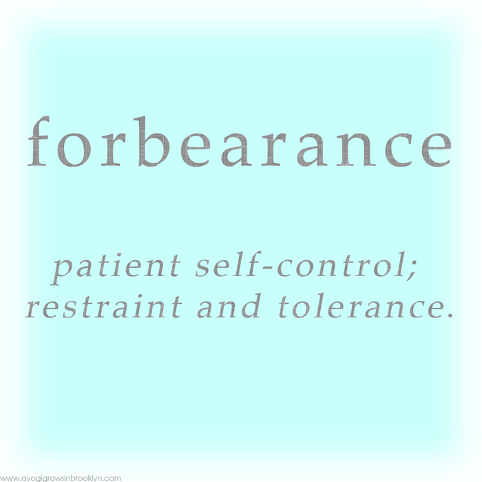 forbearance-yoga